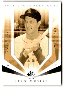 Stan Musial 2004 SP Legendary Cuts #109 St. Louis Cardinals - Picture 1 of 2