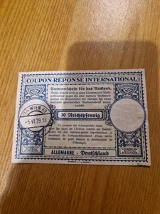 Gutschein Antwort Internationale Deutsche Post Gutschein - Bild 1 von 2