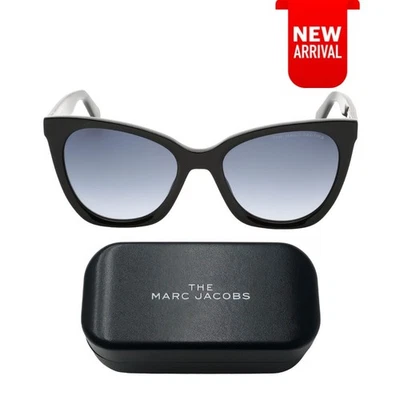 Marc Jacobs 500/S 54 毫米猫眼深灰色 SF 女式太阳镜-黑色 — 第 1/4 张图片
