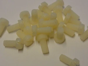 Kunstoffschrauben M5x10mm 20Stk - Bild 1 von 2