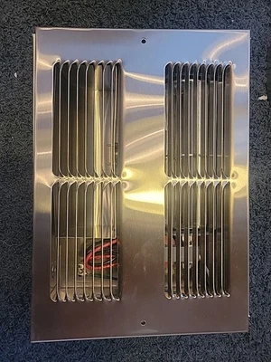 Calentador de pared eléctrico de acero inoxidable King marino Foto 1 de 4