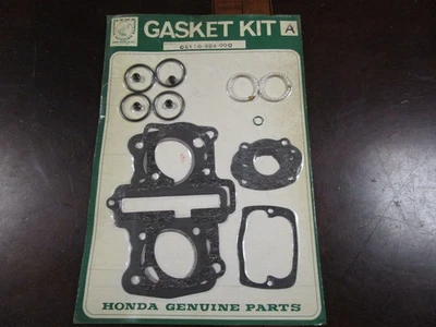 Kit de juntas de extremo superior OEM 1974-1976 HONDA CB200 CL200 NOS 06110-354-000 Foto 1 de 4