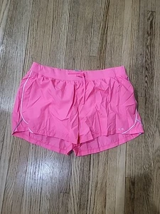 CHAMPION WOMEN'S XL PINK ATHLETIC SHORTS WITH LINER - Picture 1 of 6