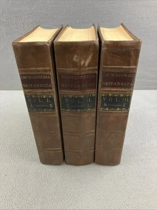 Encyclopedia Britannica 1768 - 1771 First Edition Facsimile Replica 3 Volume Set - Picture 1 of 8