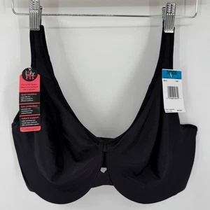 Lilyette by Bali Plunge Into Comfort Minimizer Minimizer BH Damen 36DDD Schwarz - Bild 1 von 7