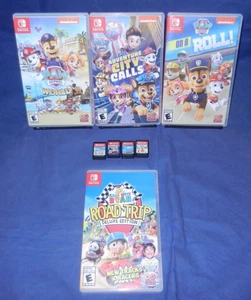 Switch; Paw Patrol World, On A Roll, Adventure City Call, Race w/ Ryan Road Trip - Picture 1 of 5