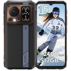 HOTWAV Cyber 16 Pro Outdoor Smartphone 24GB+512GB 108MP Android15 Handy GPS NFC - Bild 1 von 8