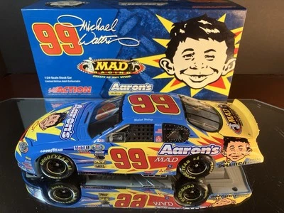 Michael Waltrip No99 Aarons Dream Machine Mad Magazine 2004 Chevrolet Monte Carlo - Изображение 1 из 4