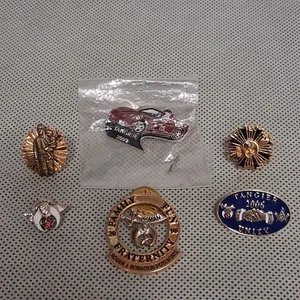 Freimaurer Tanger Shriner Pins Lot 6 verschiedene Pins - Bild 1 von 8