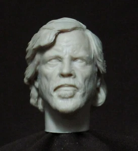 LUKE SKYWALLKER STAR WARS TESTA SCULTURA DARTH VADER STAR WARS SCALA 1/6 - Foto 1 di 4