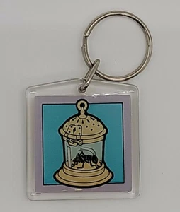 Best Wishes from Dorsey Laboratories ad advertising grasshopper in cage keychain - Picture 1 of 4