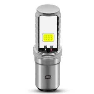 For Yamaha Aerox YQ50 post 99 Headlight LED Bulb Head Light BAY20D 6500K White - Picture 1 of 10