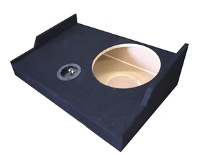 Subwoofer Box for the 2011 Ford F150 SUPER CAB / EXTENDED CAB 1-10" BLACK - Picture 1 of 3