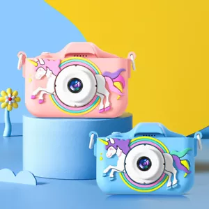 Kids Digital Camera Unicorn Child Gift Toy 1080P HD LCD Camera Toy NEW - Picture 1 of 13