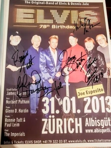 TCB (Elvis Presley Band) - Original in-person Autogramm - signed picture - Bild 1 von 1