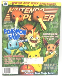 Revista Nintendo Power #121 junio 1999 Pokemon Snap Zoom In! Con póster - Imagen 1 de 3