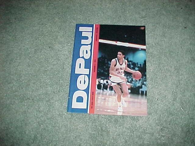 1984 Chico State v DePaul Blue Demons Basketball Program 12/3 - Image 1 of 1