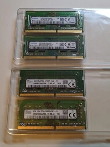 Lot Of 4 Ram Hynix Samsung 1Rx8 (1*-8gb) (3*-4gb) - Picture 1 of 1
