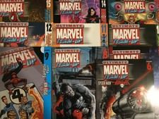 ULTIMATE MARVEL TEAM-UP. NO'S 6-15. MODERN AGE 10 ISSUE LOT. SPIDERMAN, PUNISHER