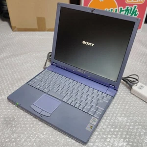 Sony Vaio PCG-Z505DX Pentium II 333MHz RAM 192MB Laptop Used from Japan - Picture 1 of 10
