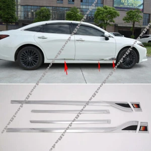 Para Toyota Avalon 2019-2022 ABS cromado carrocería puerta lateral cubierta de moldeo decoración - Imagen 1 de 6