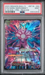 PSA 9 Pre-Release Syn Shenron Dragon Ball Super Card Game 2022 Z-Legends Mint - Picture 1 of 2