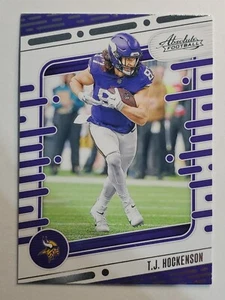 2024 Absolute Retail #72 T.J. Hockenson ~ Minnesota Vikings - Picture 1 of 2