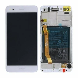 DISPLAY LCD VETRO TOUCH SCREEN FRAME BIANCO ORIGINALE HUAWEI Y6 PRO 2017 SLA-L09 - Zdjęcie 1 z 3