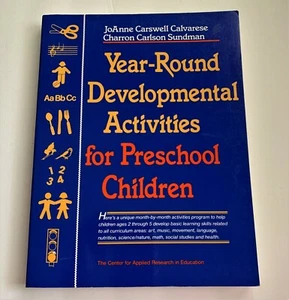 YEAR-ROUND DEVELOPMENTAL ACTIVITIES FOR PRESCHOOL CHILDREN Book Sundman - Picture 1 of 2