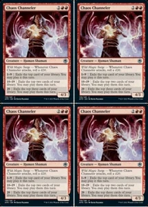 MTG - 4x CHAOS CHANNELER - Adventures (U) - Picture 1 of 1