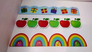 Classroom Bulletin Board Border School Teacher Decorations NEW 45 Pc Per Pack - Picture 1 of 4