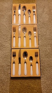 Vintage RARE NOS NIB Villeroy & Boch Play 15 Teile Besteck Made In Germany MCM - Bild 1 von 8