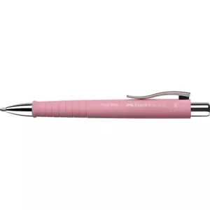 Faber-Castell PolyBall XB Ballpoint Pen Rose Barrel Blue Ink - Picture 1 of 2