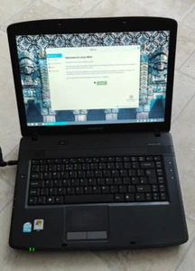 Acer eMachines E520 15,4"" 2,4 GHz computer portatile Linux ufficio 1,5 ore Batt 120 GB SSD economico - Foto 1 di 6