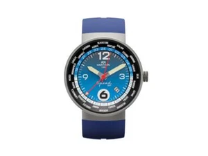 Reloj de Cuarzo Montjuic Speed GMT, Acero Inoxidable, Negro, 43 mm, MJ3.0404.S - Picture 1 of 9