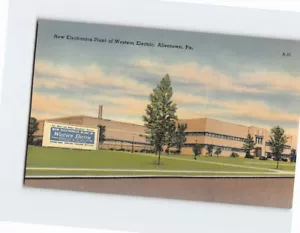 Postcard New Electronics Plant of Western Electric Allentown Pennsylvania USA - Picture 1 of 2