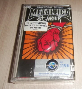 Mint & sealed Metallica : St Anger Thailand Cassette Tape Free! Pin Rare! - Picture 1 of 3