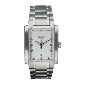 Tissot T061510A T-Trend TXL Rectangle 31 mm Stainless Steel Quartz Men's Watch - Picture 1 of 6