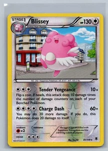 2014 POKEMON BLISSEY REVERSE HOLO 81/119 *TEXCARDS* - Picture 1 of 2