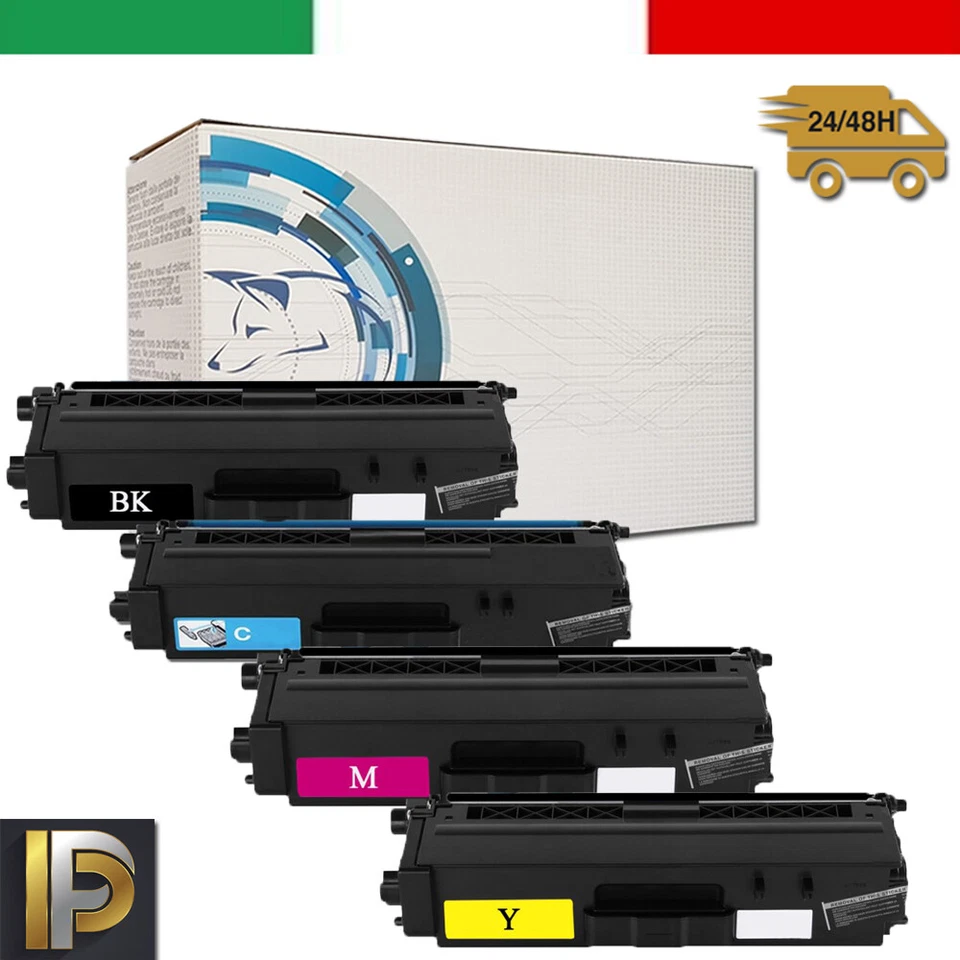 PI LOGICO KIT 4 TONER COMPATIBILE TN-900BK BROTHER HL-L9200CDWT HL-L9300CDWTT MFC-L9550C