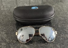 COSTA DEL MAR-SOUTH POINT-SO284/OSCP-BLUSH GOLD-SILVER MIRROR NEW LENSES