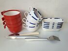 Lot vaisselle Tasse ramequin Couvert air France nathalie Georges Radi designers