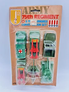 Juego de figuras de PVC de colección Larami 75º Regimiento del Ejército Pequeños soldados de plástico - Imagen 1 de 6