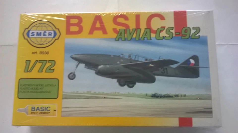 KIT SMER 1:72 AEREO DA MONTARE AVIA CS-92 COD. 930   009300  0930 - Immagine 1 di 1