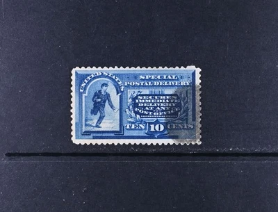 USA Scott # E2 F-VF Used Special Delivery Stamp Cat $45 - Image 1 of 2