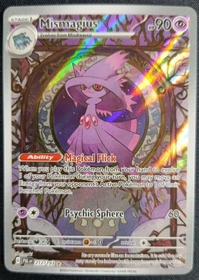 Pokémon Mismagius PAL 212 Paldea Evolved Illustration Rare English Near Mint  - Bild 1 von 4