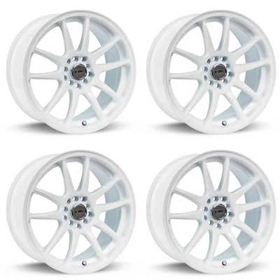 4 Rines 17" Blanco de Aleación para Toyota Camry 86 2005-2025, RTXF9F6 5x100 5Bi - Image 1 of 4