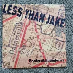 *First Press* Less Than Jake Boarders & Boundaries Black Vinyl - Picture 1 of 10