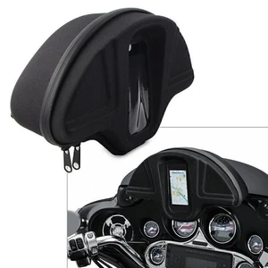 Single Pocket Smartphone Windshield Bag Fit Harley Electra Glide FLHT EFI - Picture 1 of 10
