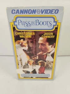 Puss In Boots (VHS, 1988, Cannon VIdeo) Christopher Walken - Picture 1 of 5